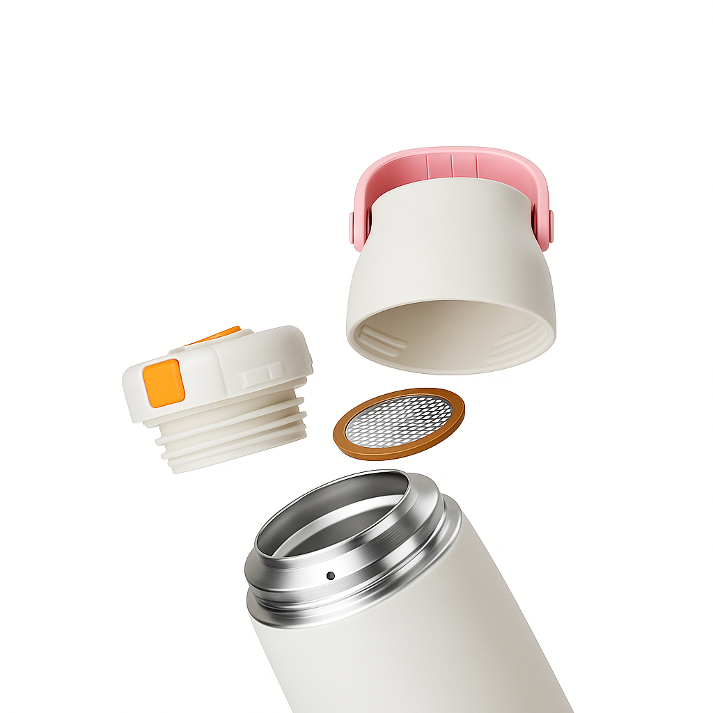 Bouteille Isotherme Filtrante 500ml – Inox Haute Performance